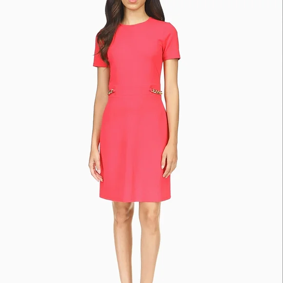 michael kors formal dresses Embroidered Sheath Dress main image 1